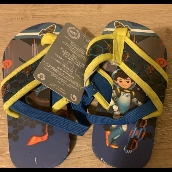 Disney Other - Disney’s Miles from tomorrow land flip flops new